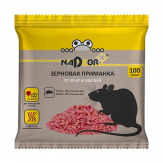 Открыть страницу товара Зерновая приманка от крыс и мышей "NADZOR" 100 гр. 