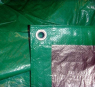 Тент из полиэтиленовой ткани 120 г/м² 4*5м зеленый №1